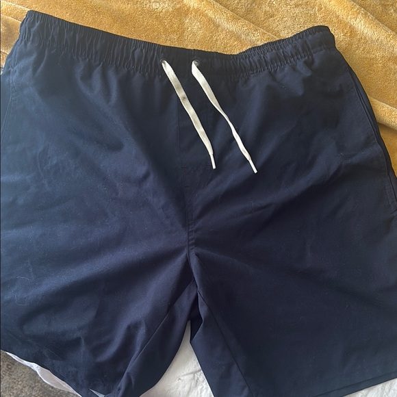 Old Navy Men's Swim Trunks - Navy Blue - Picture 1 of 2